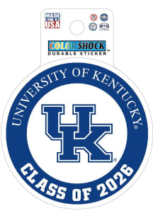 Kentucky Wildcats Class of 2026 Durable Stickers - Blue