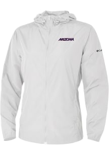 Columbia Arizona Wildcats Womens White Heat Seal Prodigy Light Weight Jacket