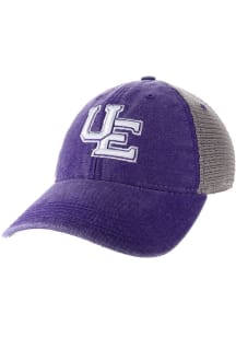 Evansville Purple Aces Dashboard Trucker Adjustable Hat - Purple