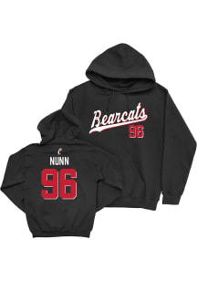 Nathan Nunn Campus Ink Cincinnati Bearcats Youth NIL Script Long Sleeve Player Hoodie Black