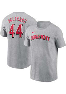 Elly De La Cruz Cincinnati Reds Grey Road Short Sleeve Player T Shirt