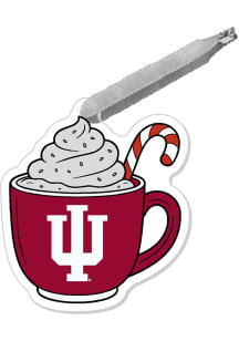 Indiana Hoosiers Mug with Cocoa Ornament - Crimson