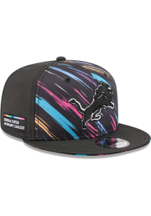 New Era Detroit Lions Black 2026 Crucial Catch 9FIFTY Mens Snapback Hat