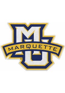 Marquette Golden Eagles Logo Shaped Pennant - Navy Blue