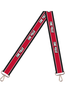 Louisville Cardinals Wordmark Womens Purse Strap