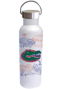 Florida Gators 26oz Campus Voda Stainless Steel Bottle - White
