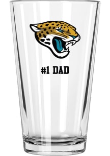 Jacksonville Jaguars Dad 16oz Pint Glass - White