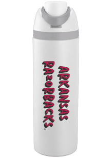Arkansas Razorbacks 24oz Oahu Stainless Steel Bottle - White