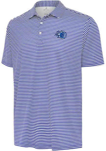 Antigua Orlando Magic Mens Blue Skills Short Sleeve Polo