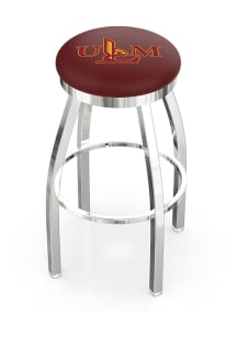 Louisiana-Monroe Warhawks Chrome Pub Stool - Silver