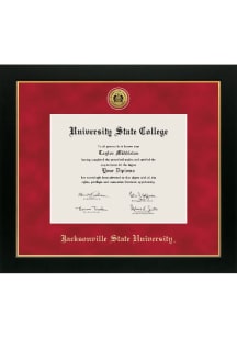 Jacksonville State Gamecocks Medallion Manchester Diploma Frame - Red