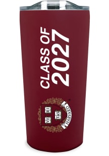Harvard Crimson 18oz Class of 2027 Soft Touch Stainless Steel Tumbler - Maroon