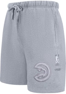 Pro Standard Atlanta Hawks Mens Grey Neutral Shorts
