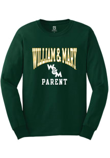 Summit Sportswear William & Mary Tribe Green Parent Long Sleeve T Shirt