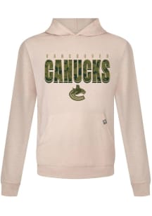 Levelwear Vancouver Canucks Mens Tan Relay Protect Hood