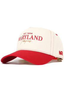No Rivals Maryland Terrapins Vintage Adjustable Hat - Ivory
