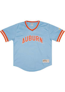 Homefield Auburn Tigers Mens Light Blue Vintage Batters Practice Baseball Jersey