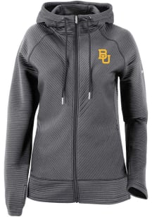 Columbia Baylor Bears Womens Black Pack It Up Long Sleeve Full Zip Jacket