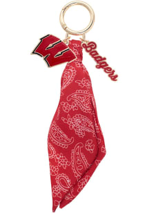 Wisconsin Badgers Logo Bandana Womens Charm