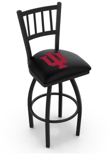Indiana Hoosiers Swivel Counter Pub Stool - Black