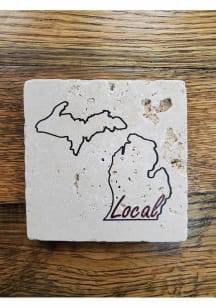 Michigan Local 4x4 Coaster - Black