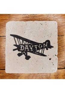 Dayton Dayton Plane 4x4 Coaster - Black