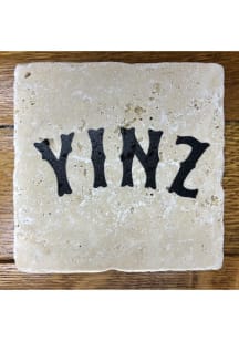 Pittsburgh YINZ 4x4 Coaster - Black