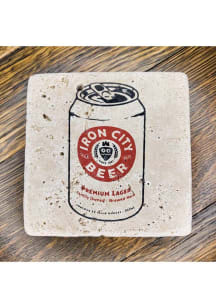 Pittsburgh Brewing Pittsburgh Brewing Co Iron City Beer Coaster - Red