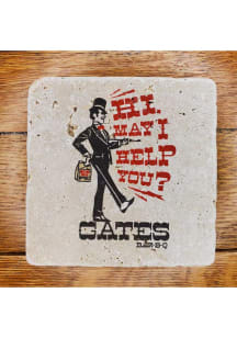 Gates BBQ Gates BBQ Coaster - Red