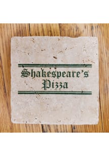 Shakespeare's Pizza Shakespeares Pizza Logo Coaster - Green