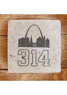 St Louis 314 Arch Coaster - Black