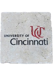 Cincinnati Bearcats 4 x 4 Wordmark Logo Coaster - Red