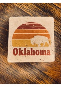 Oklahoma Sunset Coaster - Brown