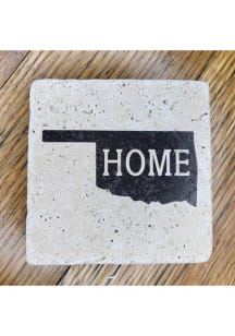 Oklahoma Home State Coaster - Brown