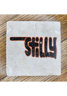 Stillwater State Shape Coaster - Black
