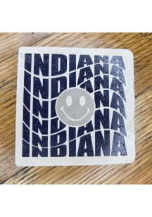 Indiana Smiley Face Wave Coaster - Navy Blue