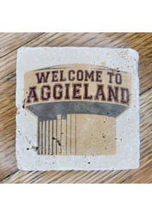 College Station Welcome to Aggieland Coaster - Red