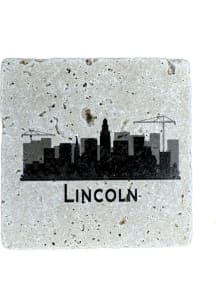 Lincoln city skyline Coaster - Black