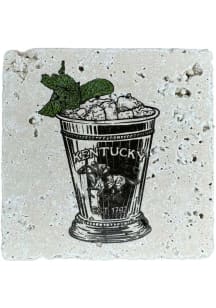 Kentucky Mint Julep Coaster - Silver