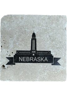 Nebraska State Capital Coaster - Black