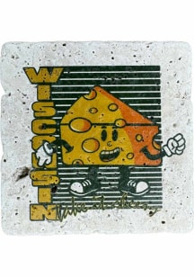 Wisconsin Cheese Coaster - Green