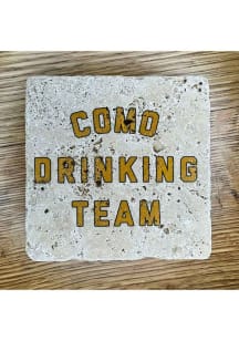 Columbia Drinking Team 4x4 Coaster - Black