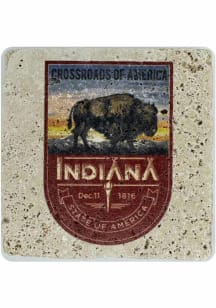 Indiana Crossroads Coaster - Red