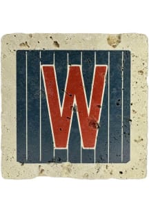 Wrigleyville W Board Coaster - Blue