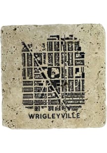 Wrigleyville MAP Coaster - Blue