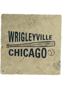 Wrigleyville Bat & Ball Coaster - Blue