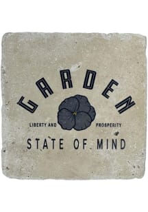 New Jersey Garden State of Mind Coaster - White