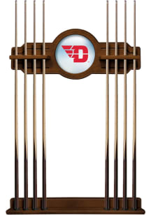 Dayton Flyers Solid Wood Cue Rack Pool Table