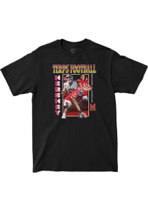 Michael Hershey Maryland Terrapins Youth Black Big Ten Media Days Custom Player Tee