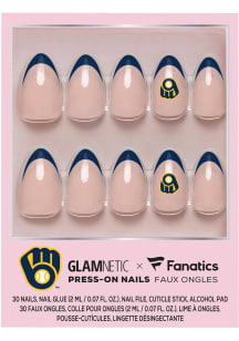 Milwaukee Brewers Glamnetic Press On Nails Cosmetics